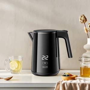 Electric Kettle 1.0L Adjustable Temperature, 1200W Fast Heating, BPA-Free | Cool Touch Anti-Scald Outer Shell, Food-Grade Stainless Steel Interior, for Home Office Dorm Electric Kettle 1.0L Adjustable Temperature, 1200W Fast Heating, BPA-Free | Cool Touch Anti-Scald Outer Shell, Food-Grade Stainless Steel Interior, for Home Office Dorm