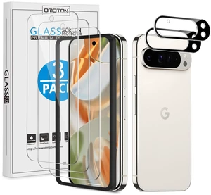 3+2 Pack for Google Pixel 9 Pro Screen Protector 6.3 inch | 3 Pack Tempered Glass Screen Protector&2 Pack Camera Lens Protector with Alignment Framework, Case Friendly(Not for 9/9 XL) 3+2 Pack for Google Pixel 9 Pro Screen Protector 6.3 inch | 3 Pack Tempered Glass Screen Protector&2 Pack Camera Lens Protector with Alignment Framework, Case Friendly(Not for 9/9 XL)
