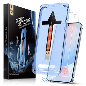 2 Pack for Samsung Galaxy S24 FE Tempered Glass Screen Protector | 6.7inch, Easy Installation, HD Clear, Auto Dust-Elimination, Bubble Free