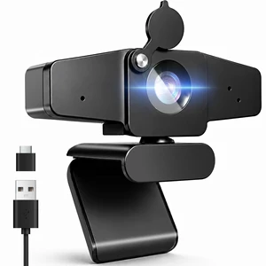 4K Webcam for PC, PDAF Autofocus, 75° FOV, Anodized Aluminum Alloy | Auto Light Correction, Dual Noise-Canceling Mics, Built-in Privacy Cover, for Zoom, Teams, Google Meet, Gaming, Conference 4K Webcam for PC, PDAF Autofocus, 75° FOV, Anodized Aluminum Alloy | Auto Light Correction, Dual Noise-Canceling Mics, Built-in Privacy Cover, for Zoom, Teams, Google Meet, Gaming, Conference