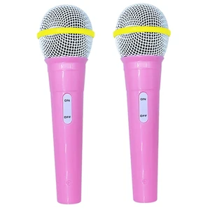 Plastic Microphone 2pcs Microphone Model Toys for Boys Cosplay Costume Costume for Mic Prop Simulated Toys Party Prop Plastic Microphone 2pcs Microphone Model Toys for Boys Cosplay Costume Costume for Mic Prop Simulated Toys Party Prop