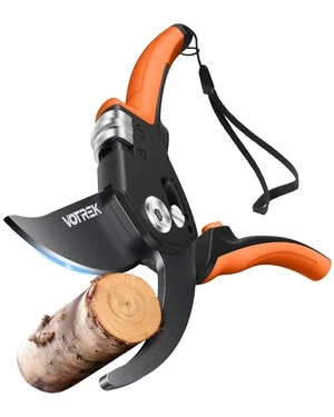 ® Pruning Shears, Patented Stepless Handle Opening for All Hand Size | Bypass Garden Scissors for Weak Hands, Ultra-Sharp Titanium-Coated SK5 Steel, Heavy-Duty Clippers Cut 1" Branches & Stems ® Pruning Shears, Patented Stepless Handle Opening for All Hand Size | Bypass Garden Scissors for Weak Hands, Ultra-Sharp Titanium-Coated SK5 Steel, Heavy-Duty Clippers Cut 1" Branches & Stems