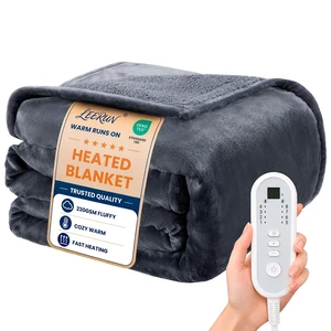 Soft Heated Blanket Full: Fluffy 220GSM Flannel and Sherpa Cozy Warm | 8 Heat Levels Fast Even Warmth 125.6°F & Stable Temp and 1-10H Auto Off - Overheat Protection - Grandma Gifts Soft Heated Blanket Full: Fluffy 220GSM Flannel and Sherpa Cozy Warm | 8 Heat Levels Fast Even Warmth 125.6°F & Stable Temp and 1-10H Auto Off - Overheat Protection - Grandma Gifts