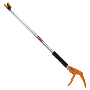 143010 Long Reach 3.5 ft (1.0m) Cut & Hold Bypass Pruner - Lightweight Aluminum, Rust-Resistant, Ergonomic Grip, 1/4" Max Cut - Ideal for Precision Gardening & Pruning 143010 Long Reach 3.5 ft (1.0m) Cut & Hold Bypass Pruner - Lightweight Aluminum, Rust-Resistant, Ergonomic Grip, 1/4" Max Cut - Ideal for Precision Gardening & Pruning