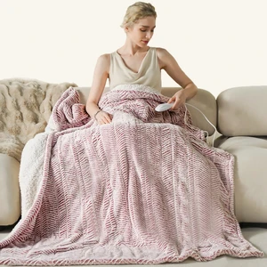 Heated Blanket Throw 50" x 60",Fluffy Electric Blanket,Pink | Timer Settings,Auto Off,Soft Sherpa Heated Throw Blanket,Machine Washable,Fast Heating for Sofa Bed Office Use,Gifts for Mom Heated Blanket Throw 50" x 60",Fluffy Electric Blanket,Pink | Timer Settings,Auto Off,Soft Sherpa Heated Throw Blanket,Machine Washable,Fast Heating for Sofa Bed Office Use,Gifts for Mom