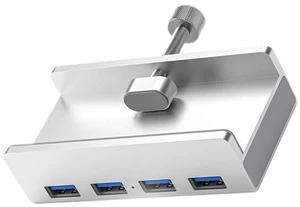 Aluminum Alloy Clamp Concentrator Type Type C USB Splitter Adapter 5Gbps Fast Speed Transmission Rate for Keyboards Plug and Play Aluminum Alloy Clamp Concentrator Type Type C USB Splitter Adapter 5Gbps Fast Speed Transmission Rate for Keyboards Plug and Play