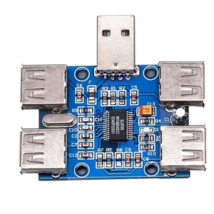 10pcs DC 5V USB HUB USB2.0 Hub Concentrator 4-Female USB Expansion Board Module Four USB Expansion Interface 4-Port Controller 10pcs DC 5V USB HUB USB2.0 Hub Concentrator 4-Female USB Expansion Board Module Four USB Expansion Interface 4-Port Controller