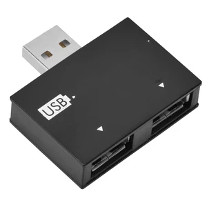 Hub Usb2. 0 Male to 2 Port USB Splitter Adapter Converter Concentrator White (Black) Hub Usb2. 0 Male to 2 Port USB Splitter Adapter Converter Concentrator White (Black)