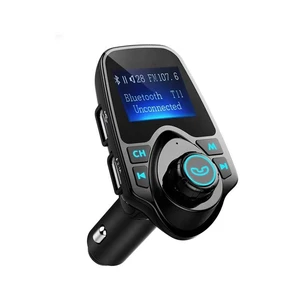 T11 Wireless Bluetooth FM Transmitter Handsfree Car Kit MP3 Player Wireless Bluetooth Adapter with Dual USB Port Car Kit T11 Wireless Bluetooth FM Transmitter Handsfree Car Kit MP3 Player Wireless Bluetooth Adapter with Dual USB Port Car Kit