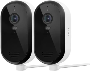 Essential Plug-in Security Camera 2K (3rd Gen) - 2-Cam | Wired surveillance camera, requires AC outlet; 16 ft cable; Color Night Vision; Intelligent Alerts; 1-mo Secure plan incl. Essential Plug-in Security Camera 2K (3rd Gen) - 2-Cam | Wired surveillance camera, requires AC outlet; 16 ft cable; Color Night Vision; Intelligent Alerts; 1-mo Secure plan incl.