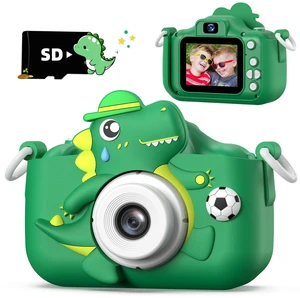 Dinosaur Kids Camera for Boys Girls, Toddler Digital Selfie Camera with Cute Protective Cover and SD Card, Christmas Birthday Gifts Toys for 3 4 5 6 7 8 9 10 11 12 Years Old Little Girls and Boys Dinosaur Kids Camera for Boys Girls, Toddler Digital Selfie Camera with Cute Protective Cover and SD Card, Christmas Birthday Gifts Toys for 3 4 5 6 7 8 9 10 11 12 Years Old Little Girls and Boys