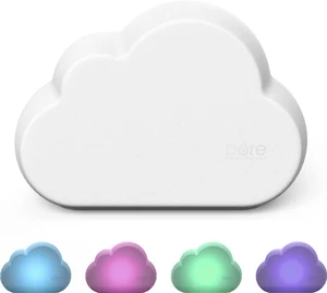 PureBaby Cloud Ultrasonic Cool Mist Humidifier | Quiet Variable Mist For Up to 24 Hrs, Color Night Light, BPA-Free, Ideal for Baby, Nurseries, and More PureBaby Cloud Ultrasonic Cool Mist Humidifier | Quiet Variable Mist For Up to 24 Hrs, Color Night Light, BPA-Free, Ideal for Baby, Nurseries, and More