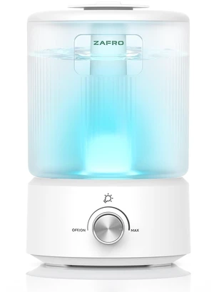 2.5L Top Fill Humidifier for Bedroom, 25H Runtime, 24dB Quiet, White | Easy to Clean,7-Color Night Light,Built-in Oil Diffuser,Cool Mist Humidifier for Large Room,Baby Nursery,Plants 2.5L Top Fill Humidifier for Bedroom, 25H Runtime, 24dB Quiet, White | Easy to Clean,7-Color Night Light,Built-in Oil Diffuser,Cool Mist Humidifier for Large Room,Baby Nursery,Plants