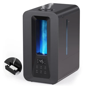 5L Humidifiers for Bedroom Large Room Cool Mist Smart Humidistat | 50H Runtime Ultrasonic, 25dB Quiet, 24H Timer, Top Fill, 7-Color Light, Essential Oil Tray, Humidifier for Home Plants Baby 5L Humidifiers for Bedroom Large Room Cool Mist Smart Humidistat | 50H Runtime Ultrasonic, 25dB Quiet, 24H Timer, Top Fill, 7-Color Light, Essential Oil Tray, Humidifier for Home Plants Baby