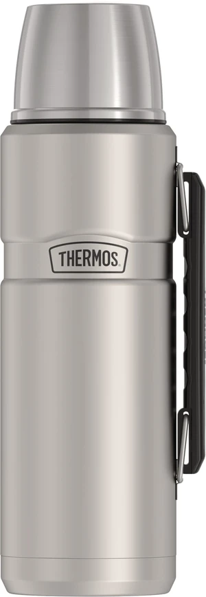 THERMOS Stainless King Vacuum-Insulated Beverage Bottle, 40 Ounce, Matte Stainless Steel THERMOS Stainless King Vacuum-Insulated Beverage Bottle, 40 Ounce, Matte Stainless Steel