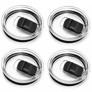 4 Pack 20 oz Magnetic Tumbler Lids, Spill-Proof Replacement Slider Lids Compatible with YETI 20 oz Tumbler, 10 oz & 24 oz Mugs, BPA-Free Cup Lids 4 Pack 20 oz Magnetic Tumbler Lids, Spill-Proof Replacement Slider Lids Compatible with YETI 20 oz Tumbler, 10 oz & 24 oz Mugs, BPA-Free Cup Lids