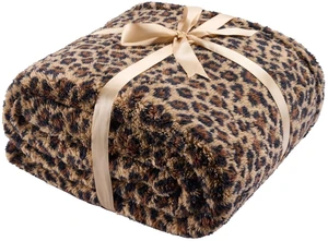 Leopard Cheetah Print Blanket Super Soft Plush Fleece Throw for Bed, Sofa & Travel All Season Cozy Cheetah Pattern Home Decor Throw Blanket, 50 x 60 (Dark Brown) Leopard Cheetah Print Blanket Super Soft Plush Fleece Throw for Bed, Sofa & Travel All Season Cozy Cheetah Pattern Home Decor Throw Blanket, 50 x 60 (Dark Brown)
