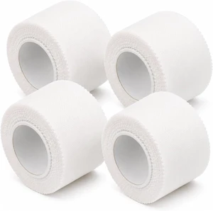 Silk Like Medical Tape, Woven Cloth, 1 in x 10 yd, 4 Rolls | White,Latex-Free, Hypoallergenic, Surgical Tape Woven for Strongly Holding Large Dressings Silk Like Medical Tape, Woven Cloth, 1 in x 10 yd, 4 Rolls | White,Latex-Free, Hypoallergenic, Surgical Tape Woven for Strongly Holding Large Dressings