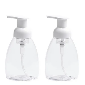 2 Pack Foaming Soap Dispenser Pump Bottles for Shampoo,Bath/Kitchen | 8Oz(250ml),Clear,Refillable Plastic Pump,Foaming Hand Soap Dispenser ,Container for Liquid Soap 2 Pack Foaming Soap Dispenser Pump Bottles for Shampoo,Bath/Kitchen | 8Oz(250ml),Clear,Refillable Plastic Pump,Foaming Hand Soap Dispenser ,Container for Liquid Soap