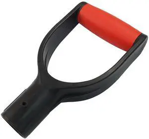 Shovel D Grip Handle, Red, 32mm Inner Diameter | Plastic Spade Handle, For Digging Raking Tools Shovel D Grip Handle, Red, 32mm Inner Diameter | Plastic Spade Handle, For Digging Raking Tools