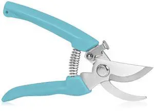 Garden Scissors for Plant, Tip Pruning Shears for Cutting Flowers, Trimming Plants, Bonsai and Fruits Picking (Blue Bypass Blade Pruner) Garden Scissors for Plant, Tip Pruning Shears for Cutting Flowers, Trimming Plants, Bonsai and Fruits Picking (Blue Bypass Blade Pruner)
