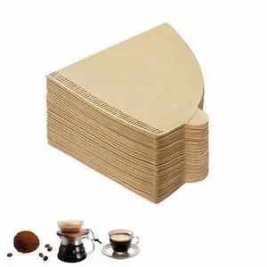 100 Count #4 Cone Coffee Filters Unbleached Natural Paper, No Burst Disposable Filters for Pour Over & Drip Coffee Makers, Fits 2-4 Cup Machines, Tear-Resistant, Compostable, Chlorine-Free & BPA-Free 100 Count #4 Cone Coffee Filters Unbleached Natural Paper, No Burst Disposable Filters for Pour Over & Drip Coffee Makers, Fits 2-4 Cup Machines, Tear-Resistant, Compostable, Chlorine-Free & BPA-Free