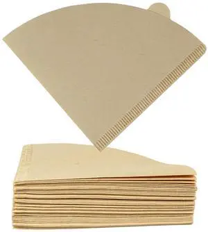 Coffee Filters, Unbleached Disposable Paper Cone Filter, Size 02, for Pour Over and Drip Coffee Maker (2-4 Cup) (40) Coffee Filters, Unbleached Disposable Paper Cone Filter, Size 02, for Pour Over and Drip Coffee Maker (2-4 Cup) (40)