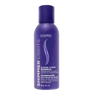 Professional Shimmer Lights Purple Shampoo, 2 fl. Oz Neutralizes Brass & Yellow Tones For Blonde, Silver, Gray & Highlighted Hair Packaging May Vary Professional Shimmer Lights Purple Shampoo, 2 fl. Oz Neutralizes Brass & Yellow Tones For Blonde, Silver, Gray & Highlighted Hair Packaging May Vary
