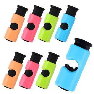 8 Pack Bread Bag Clips, Squeeze Lock Food Bag Clips | Reusable plastic bag clips, airtight seal, easy grip, 4 color-coded markers for bread, snacks, coffee, and pantry storage 8 Pack Bread Bag Clips, Squeeze Lock Food Bag Clips | Reusable plastic bag clips, airtight seal, easy grip, 4 color-coded markers for bread, snacks, coffee, and pantry storage