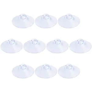 10 Pack Suction Cups 1.2 Inch, PVC Plastic Sucker Without Hooks for Home Kitchen Bathroom Organization Christmas Decoration Window 10 Pack Suction Cups 1.2 Inch, PVC Plastic Sucker Without Hooks for Home Kitchen Bathroom Organization Christmas Decoration Window