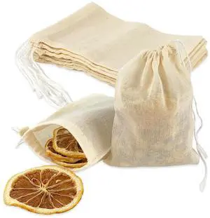 10Pcs Spice Bags for Cooking, Beige 4.25in×3.15in Cotton Soakable & Boilable, Strainer/Herbs & Act as Reusable Tea Bags, Fit for Cooking & Tea Brewing 10Pcs Spice Bags for Cooking, Beige 4.25in×3.15in Cotton Soakable & Boilable, Strainer/Herbs & Act as Reusable Tea Bags, Fit for Cooking & Tea Brewing