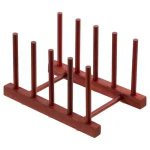 Rosewood Wooden Dish Drying Rack Plate Organizer for Kitchen Cabinet | 4 Slots, Home and Kitchen Organizer, For Cups, Bowls, Pots, Lids, Cutting Boards & Plates, Space-Saving for Cabinets Counters Rosewood Wooden Dish Drying Rack Plate Organizer for Kitchen Cabinet | 4 Slots, Home and Kitchen Organizer, For Cups, Bowls, Pots, Lids, Cutting Boards & Plates, Space-Saving for Cabinets Counters