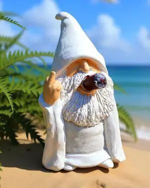 YYDGZG Middle Finger Figurine Decorations for Lawn Yard Balcony Porch Patio Home Ornaments OutdoorGarden Statue Outdoor, Smoking Wizard Gnome, 5.9 Inch (Statue A) YYDGZG Middle Finger Figurine Decorations for Lawn Yard Balcony Porch Patio Home Ornaments OutdoorGarden Statue Outdoor, Smoking Wizard Gnome, 5.9 Inch (Statue A)