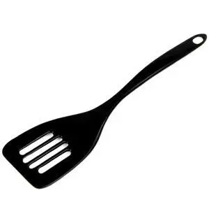 Chef Craft Basic Melamine Slotted Turner/Spatula, 11.25 inch, Black Chef Craft Basic Melamine Slotted Turner/Spatula, 11.25 inch, Black
