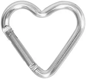 Heart Shaped Carabiner Clip Aluminum Alloy Keychain Clip Spring Snap Hook Camping Backpack Clips Heavy Duty Carabiner Lightweight Aluminum Alloy Keychain Clip Backpack Carabiner Rustproof Heart Shaped Carabiner Clip Aluminum Alloy Keychain Clip Spring Snap Hook Camping Backpack Clips Heavy Duty Carabiner Lightweight Aluminum Alloy Keychain Clip Backpack Carabiner Rustproof