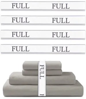 Bed Sheet Organizer Bands - Sheet Keepers for Organizing,Elastic Sheet Storage Organizer for Linen Closet - Sheet Linen Labels for Bedding Sets-Bed Bands Sheet Storage for Organization (Full 4 Pack) Bed Sheet Organizer Bands - Sheet Keepers for Organizing,Elastic Sheet Storage Organizer for Linen Closet - Sheet Linen Labels for Bedding Sets-Bed Bands Sheet Storage for Organization (Full 4 Pack)