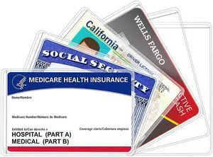 6 Pack New Medicare Card Holder Protector Sleeves12Mil Clear PVC Waterproof Medical/Credit Card, Business/Social Security Card Protector 6 Pack New Medicare Card Holder Protector Sleeves12Mil Clear PVC Waterproof Medical/Credit Card, Business/Social Security Card Protector