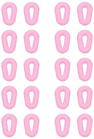 10 Pairs Glasses Ear Grip Silicone Hollow Type 14.4mm Eyeglasses Temple Grips Retainer Anti Slip Soft Eyeglass Ear Grips for Eyeglasses Sunglasses Sport Glasses, Pink 10 Pairs Glasses Ear Grip Silicone Hollow Type 14.4mm Eyeglasses Temple Grips Retainer Anti Slip Soft Eyeglass Ear Grips for Eyeglasses Sunglasses Sport Glasses, Pink