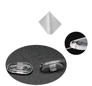 Push-in Glasses Nose Pads,5 Pairs BEHLINE Soft Silicone Eyeglasses Replacement Nose Piece,Anti-Slip Snap-in Nose Bridge Pads Clear Slide on Nose Guards for Eye Glasses Sunglasses(15mm,Teardrop-Shape) Push-in Glasses Nose Pads,5 Pairs BEHLINE Soft Silicone Eyeglasses Replacement Nose Piece,Anti-Slip Snap-in Nose Bridge Pads Clear Slide on Nose Guards for Eye Glasses Sunglasses(15mm,Teardrop-Shape)