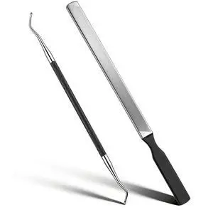 Boards for Nails Heavy Duty Metal Nail File Toenail File with Dual-Ended Toenail Lifter Nail Files Manicure & Pedicure Tool Coarse Grit & Stainless Steel Design for Thick Nailss Boards for Nails Heavy Duty Metal Nail File Toenail File with Dual-Ended Toenail Lifter Nail Files Manicure & Pedicure Tool Coarse Grit & Stainless Steel Design for Thick Nailss