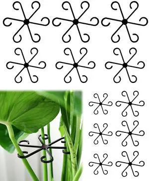 12Pcs Plant Stem Support,4 Sizes Reusable Monstera Plant Support Stakes Durable Plastic Climbing Houseplant Stem Hook Holders for Flower Plants Indoor Outdoor Growth Accessories 12Pcs Plant Stem Support,4 Sizes Reusable Monstera Plant Support Stakes Durable Plastic Climbing Houseplant Stem Hook Holders for Flower Plants Indoor Outdoor Growth Accessories