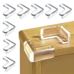 10 Pack Corner Protector Baby,Table Corner Covers Baby Safety | Furniture Corner & Edge Safety Bumpers Covers Cushion, Baby Proof Bumper,Clear Corner Protectors 10 Pack Corner Protector Baby,Table Corner Covers Baby Safety | Furniture Corner & Edge Safety Bumpers Covers Cushion, Baby Proof Bumper,Clear Corner Protectors