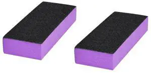2 Pack Buffer Block, Professional Manicure Tools Kits, 100/180 Grit, Black Nail Pedicure File and Sanding Buffing Grinding Plisher File 2 Pack Buffer Block, Professional Manicure Tools Kits, 100/180 Grit, Black Nail Pedicure File and Sanding Buffing Grinding Plisher File