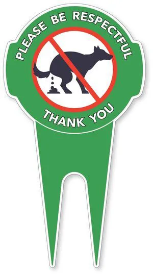 No Dog Poop Signs for Yard, 12" x 6.5", Aluminum | Dog Poop Signs for Lawn with Stake, Weatherproof, Durable and Easy to Install No Dog Poop Signs for Yard, 12" x 6.5", Aluminum | Dog Poop Signs for Lawn with Stake, Weatherproof, Durable and Easy to Install