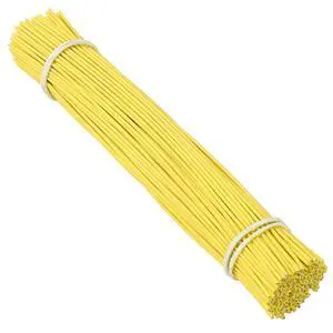 Tangyinrd 200 Pcs 6 inch Garden Twist Tie, Round Plastic Twist Ties for Plants, Vines and Wrapping Cords or Christmas Tree Gardening Plants Growth and Care, Office Home Cable Organization (Yellow) Tangyinrd 200 Pcs 6 inch Garden Twist Tie, Round Plastic Twist Ties for Plants, Vines and Wrapping Cords or Christmas Tree Gardening Plants Growth and Care, Office Home Cable Organization (Yellow)