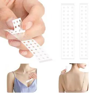 WWYICHEN Double Sided Tape for Clothes, Women Fashion Tape for Garments, Dresses, Hemlines and Necklines, 2 Sizes (20 Pieces) WWYICHEN Double Sided Tape for Clothes, Women Fashion Tape for Garments, Dresses, Hemlines and Necklines, 2 Sizes (20 Pieces)