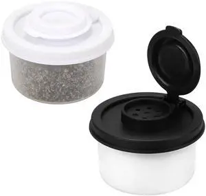 Accmor Salt and Pepper Shakers, Mini Salt Shaker to go Moisture Proof Salt Pepper Shakers Spice Container Dispenser for Camping Picnic Lunch Boxes Travel Kitchen Accmor Salt and Pepper Shakers, Mini Salt Shaker to go Moisture Proof Salt Pepper Shakers Spice Container Dispenser for Camping Picnic Lunch Boxes Travel Kitchen