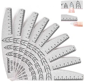 JEWHITENY 9 PCS Nail File Set: 100/180 Grit Emery Boards Dual-Sided Nail File for Natural Nails and Acrylic Nails,Washable and Reusable Multi-Grit Manicure Kit for Beginners & Professionals JEWHITENY 9 PCS Nail File Set: 100/180 Grit Emery Boards Dual-Sided Nail File for Natural Nails and Acrylic Nails,Washable and Reusable Multi-Grit Manicure Kit for Beginners & Professionals
