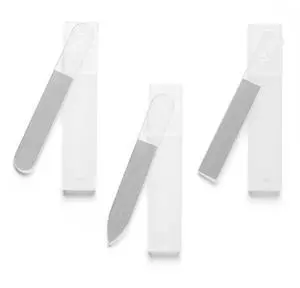 3PCS Glass Nail Files for Natural Nails - Reusable High-Quality Glass Nail File with Fine Abrasive Particles, Trims Shines and Buffs Nails, Safe Nail-Friendly Physical Polishing 3PCS Glass Nail Files for Natural Nails - Reusable High-Quality Glass Nail File with Fine Abrasive Particles, Trims Shines and Buffs Nails, Safe Nail-Friendly Physical Polishing