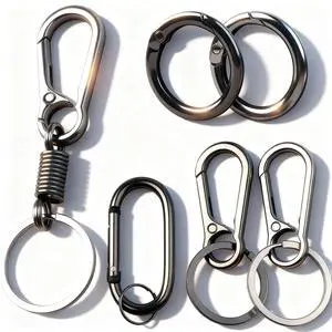 Keychain Clip, 6 Pack Key Chain Hooks with Key Rings Holder | Metal Key Organizer for Car Home Keys Men Women Keychain Clip, 6 Pack Key Chain Hooks with Key Rings Holder | Metal Key Organizer for Car Home Keys Men Women